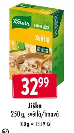 Qanto Knorr Jíška, světlá/tmavá nabídka