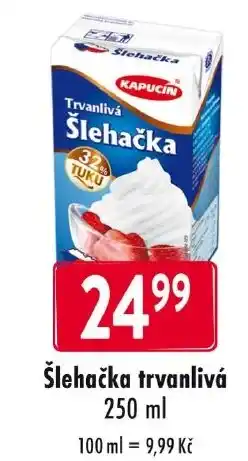 Qanto Šlehačka trvanlivá nabídka