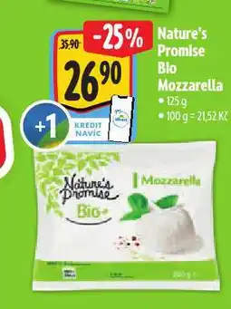 Albert Bio mozzarella nabídka