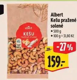 Albert Kešu pražené solené nabídka