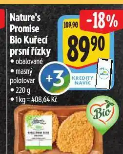 Albert Bio kuřecí prsní řízky nabídka