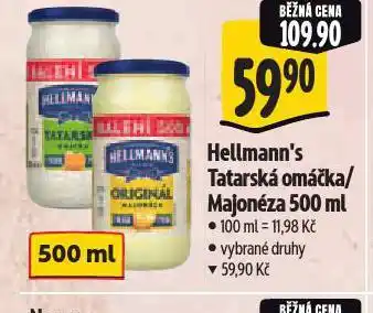 Albert Hellmann's majonéza nabídka