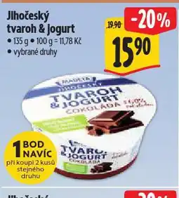Albert Jihočeský tvaroh & jogurt nabídka