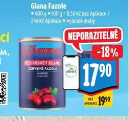 Albert Giana fazole nabídka