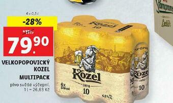 Lidl Pivo velkopopovický kozel 10 nabídka