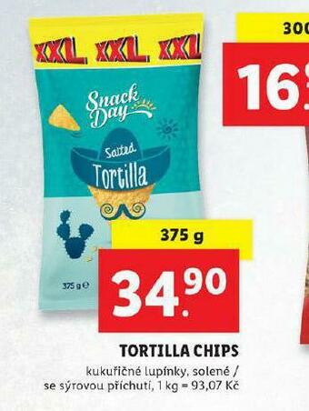 Lidl Tortilla chips nabídka