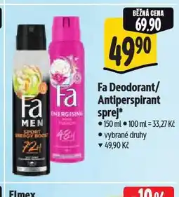 Albert Fa deodorant nabídka