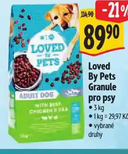 Albert Granule pro psy nabídka