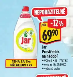 Albert Jar prostředek na mytí nádobí nabídka