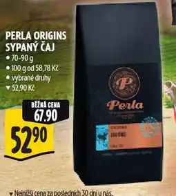 Albert Perla sypaný čaj nabídka