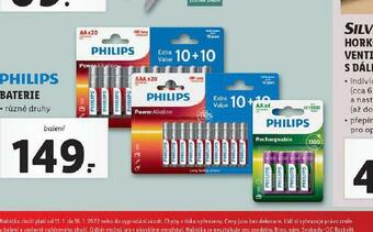 Lidl Baterie philips nabídka