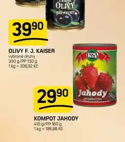 Flop KOMPOT JAHODY 410 g/PP 160 g nabídka