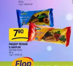 Flop PAMEP PERNÍK S NÁPLNÍ vybrané druhy nabídka