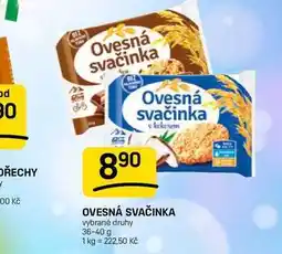 Flop OVESNÁ SVAČINKA vybrané druhy nabídka