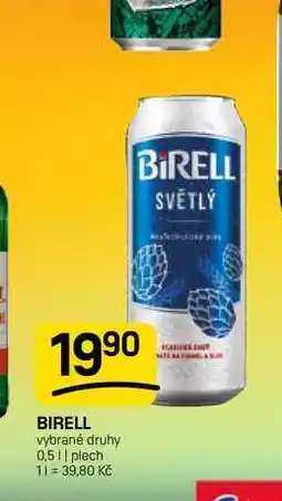 Flop BIRELL vybrané druhy 0,5l plech nabídka