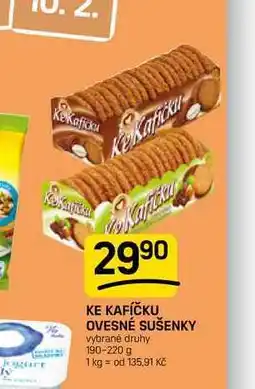 Flop KE KAFÍČKU OVESNÉ SUŠENKY vybrané druhy nabídka