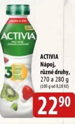 Bala ACTIVIA Nápoj nabídka