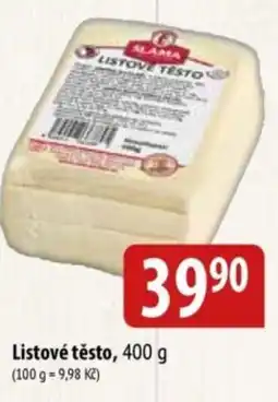 Bala Slama Listové těsto nabídka