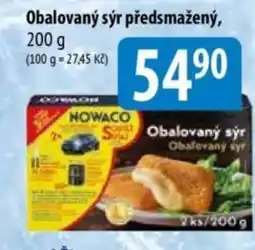 Bala Nowaco Obalovaný sýr předsmažený nabídka