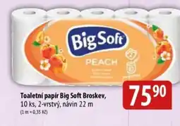 Bala Toaletní papír Big Soft Broskev nabídka
