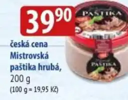 Bala Česká cena Mistrovská paštika hrubá nabídka
