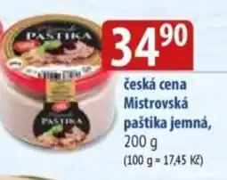 Bala Česká cena Mistrovská paštika jemná nabídka
