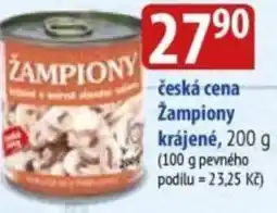Bala Česká cena Žampiony krájené nabídka