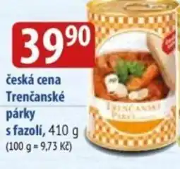 Bala Česká cena Trenčanské párky s fazolí nabídka