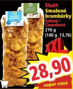 Norma Skatt Smažené brambůrky Solené / Česnekové nabídka