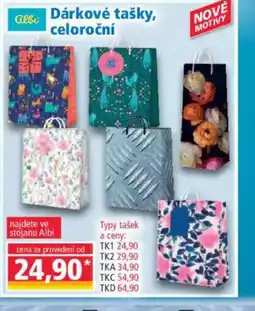 Norma Dárkové tašky, celoroční nabídka