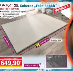 Norma Lifetex XL Koberec,,Fake Rabbit" nabídka