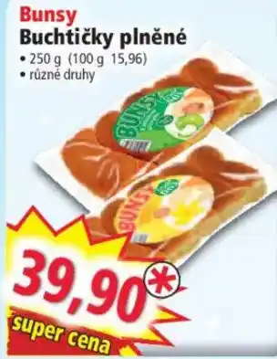 Norma Bunsy Buchtičky plněné nabídka