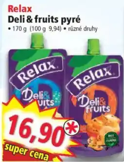 Norma Relax Deli & fruits pyré nabídka
