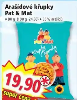 Norma Arašídové křupky Pat & Mat nabídka