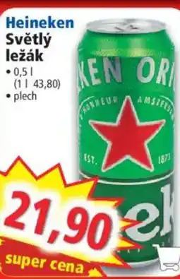 Norma Heineken Světlý ležák nabídka