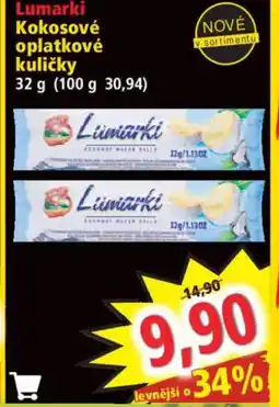 Norma Lumarki Kokosové oplatkové kuličky nabídka