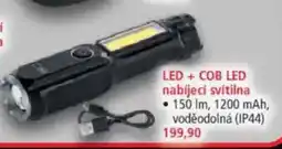 Norma LED + COB LED nabíjecí svítilna nabídka