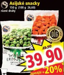 Norma Asijské snacky nabídka