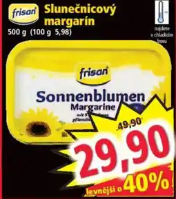 Norma frisan Slunečnicový margarín nabídka