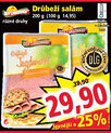 Norma Drůbeží salám nabídka