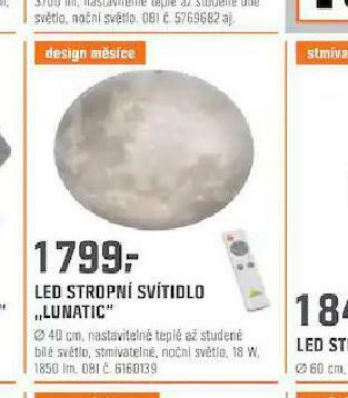 OBI Led stropní svítidlo nabídka