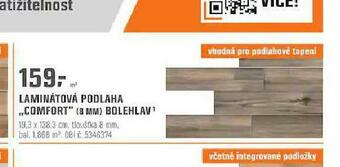 OBI Laminátová podlaha nabídka