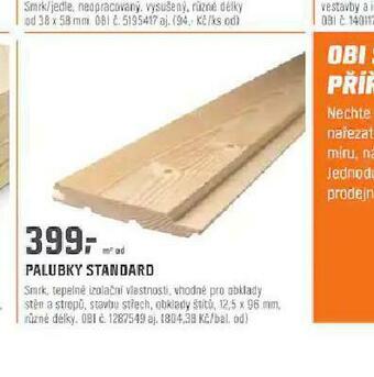 Palubky standard