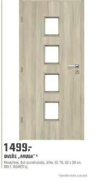 OBI Dveře aruba nabídka