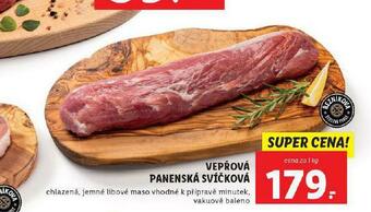 Lidl Vepřová panenská svíčková nabídka
