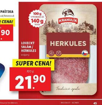 Lidl Herkules nabídka