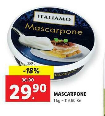 Lidl Mascarpone nabídka