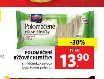 Polomáčené rýžové chlebíčky