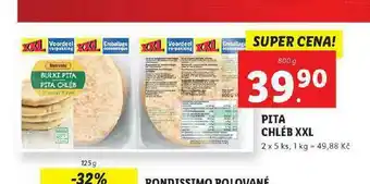 Lidl Pita chléb xxl nabídka