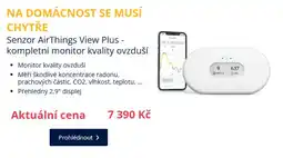 Datart Senzor AirThings View Plus - kompletní monitor kvality ovzduší nabídka
